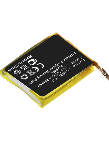 Batería de Reemplazo LSS271617 65mAh para Fitbit Charge 5