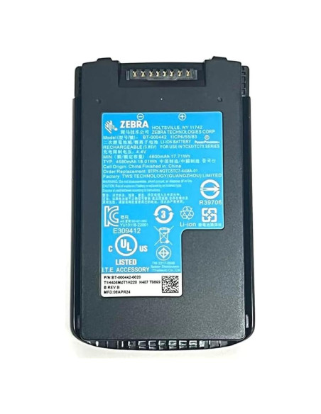 Batería de Reemplazo 4680mAh para Escáner Zebra TC53 TC58 TC73 TC78