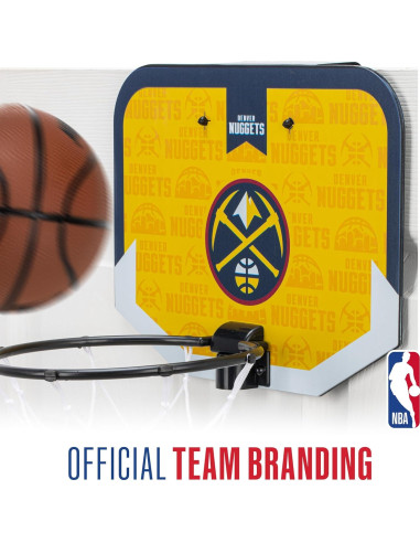 Aro de Baloncesto Mini Franklin Sports NBA Denver Nuggets