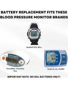 Kit de 2 Baterías CR2032 para Monitores de Presión Arterial - Key Battery Outlet 2