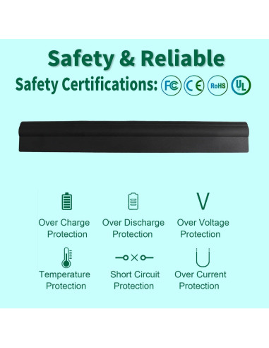 Batería Dell M5Y1K 40Wh 14.8V para Inspiron 14 15 17 Series