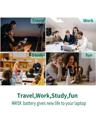 Batería Dell M5Y1K 40Wh 14.8V para Inspiron 14 15 17 Series