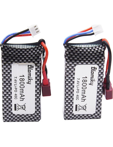 Batería Li-Po 7.4V 1800mAh Blomiky para Coches RC 1:10