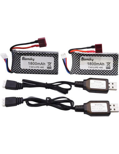 Batería Li-Po 7.4V 1800mAh Blomiky para Coches RC 1:10