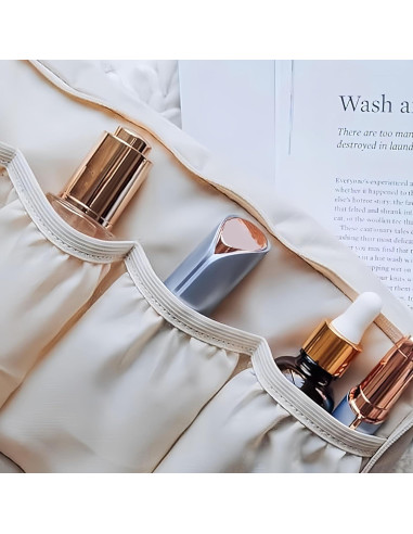 Afeitadora Eléctrica Facial para Mujeres Tuokiy T1-3HB con 3 Cabezas