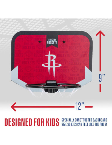 Aro de Baloncesto Mini Franklin Sports NBA Houston Rockets
