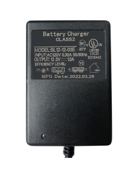 Cargador 12V SL-ELECTRONIC para Coches Eléctricos Infantiles
