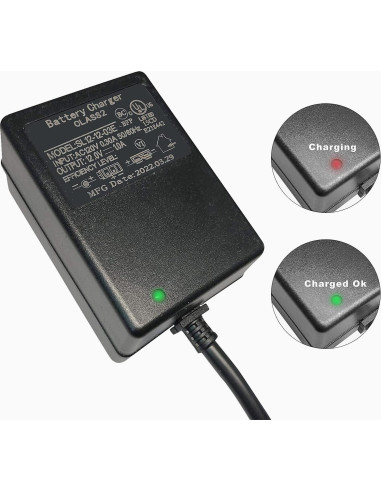 Cargador 12V SL-ELECTRONIC para Coches Eléctricos Infantiles