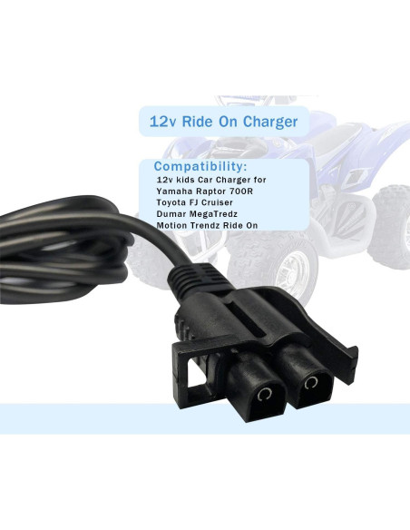 Cargador 12V SL-ELECTRONIC para Coches Eléctricos Infantiles
