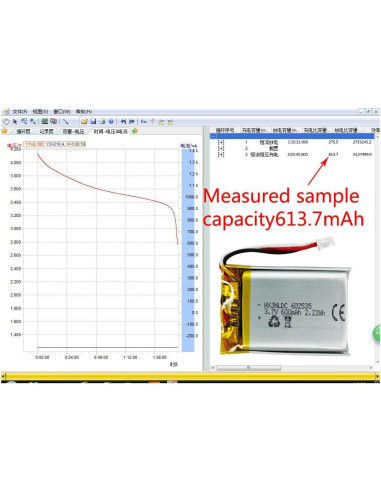 Batería recargable 3.7V 600mAh HXJN 602535 para Logitech