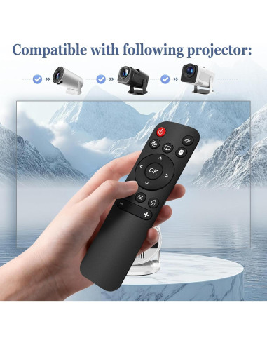 Control Remoto Universal PGLYOUNI para Proyector Mini HY300Pro