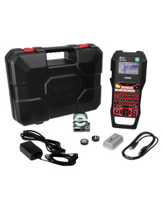 Impresora de Etiquetas Portátil Epson LABELWORKS LW-PX700 - Kit Completo