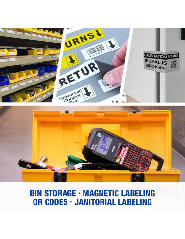 Impresora de Etiquetas Portátil Epson LABELWORKS LW-PX700 - Kit Completo