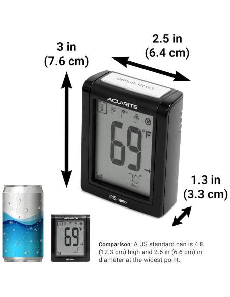 Pantalla Inalámbrica AcuRite Nano para Estación Meteorológica