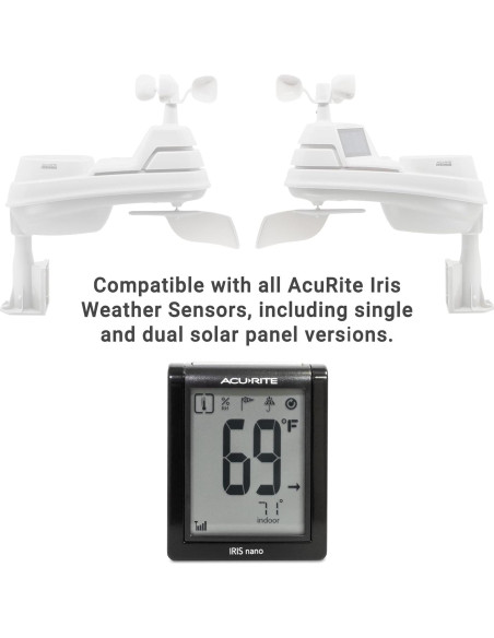 Pantalla Inalámbrica AcuRite Nano para Estación Meteorológica