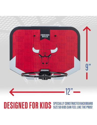 Aro de Baloncesto Mini Franklin Sports NBA Chicago Bulls