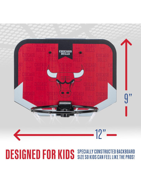 Aro de Baloncesto Mini Franklin Sports NBA Chicago Bulls