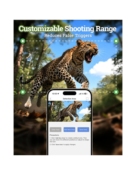 Cámara de sendero solar MAXDONE 4K 64MP WiFi IP66