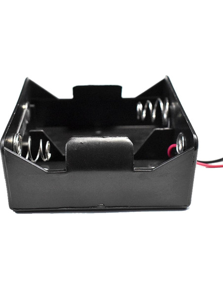 Soporte de Batería D 2 Piezas con Cable Conector 3V