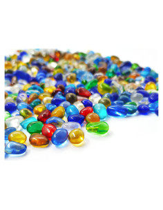 Grava de Acuario Keedolla 1.43 kg Arcoíris Decorativa