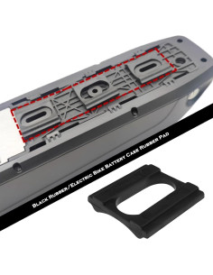 2 Pares Almohadillas Montaje Batería Bicicleta Micro Traders 2