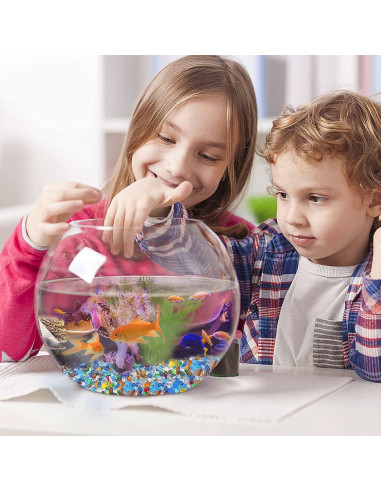 Grava de Acuario Keedolla 1.43 kg Arcoíris Decorativa