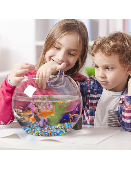 Grava de Acuario Keedolla 1.43 kg Arcoíris Decorativa