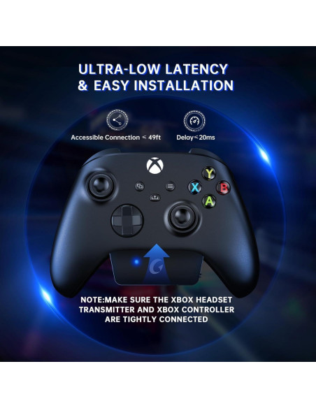 Auriculares Inalámbricos RYR Captain 560 para Juegos - Sonido 3D