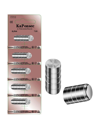 Paquete de 15 Baterías 7.5V 5LR44 KAPONSEC para Collares de Perro