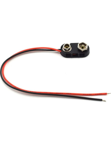 Conector de Batería 9V SDTC Tech 6 Piezas con Cables