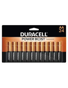 Baterías Duracell Coppertop AA Power Boost, Paquete de 24
