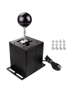 Simulador de Cambios RASTP USB 6+R para Volantes Logitech y Thrustmaster