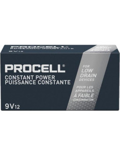 Baterías Alcalinas Duracell Procell 9V - 12 Unidades 2