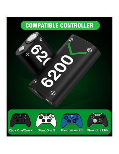 Batería Recargable para Controlador Xbox One/S/X - Mocagen