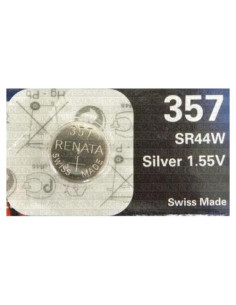 Batería de Reloj Óxido de Plata Renata 357 1.55V Blíster