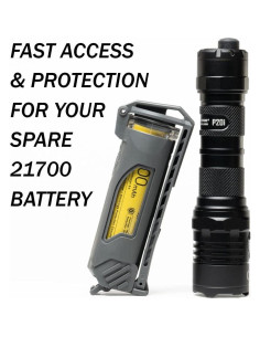 Estuche de Almacenamiento Thyrm CellVault-21 para Baterías 21700 2