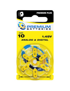 Baterías Premium 1.45V Tamaño 10 para Audífonos - 180 Unidades 2