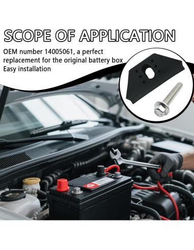 Kit de Sujeción de Batería Base Clamp PPgod OEM 14005061