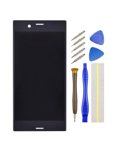 Pantalla LCD táctil negra para Sony Xperia XZ F8331 F8332