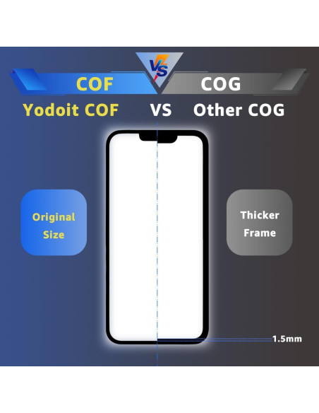 Pantalla LCD COF para iPhone 11 Yodoit 6.1" Reemplazo Completo