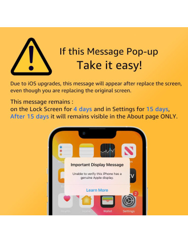 Pantalla LCD COF para iPhone 11 Yodoit 6.1" Reemplazo Completo