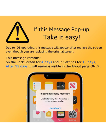 Pantalla LCD COF para iPhone 11 Yodoit 6.1" Reemplazo Completo