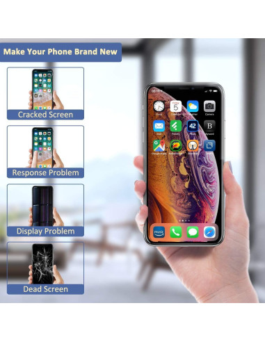 Pantalla LCD COF para iPhone 11 Yodoit 6.1" Reemplazo Completo