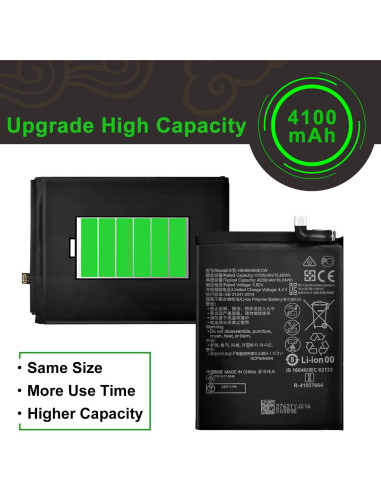 Batería de Reemplazo WUHAO HB486486ECW para Huawei P30 Pro