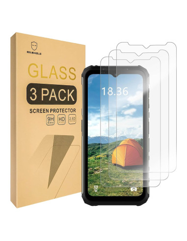 Protector de Pantalla Mr.Shield para Ulefone Armor 22 - 3 PCS Vidrio Templado 9H