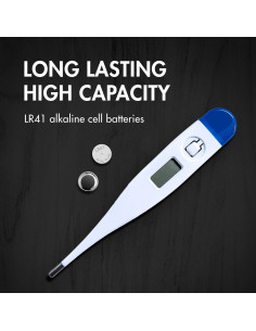 Baterías de botón LR41 Tenergy 1.5V - Paquete de 40 unidades 2