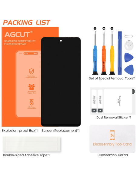 Reemplazo Pantalla LCD AGCUT para Tecno Spark 10 Pro 6.8"