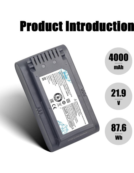 Batería de Reemplazo Sicimly VCA-SBT90 4000mAh para Samsung Jet