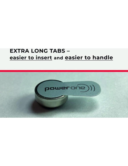 Baterías para Audífonos Power One 312 Sin Mercurio - 60 Unidades