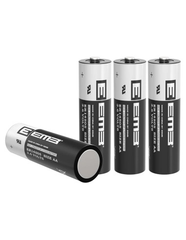 Baterías de Litio EEMB ER14505 3.6V 2700mAh AA - 4 Pack